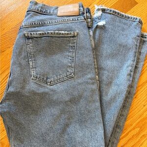 Everlane Skinny Crop Blue Jeans size 30